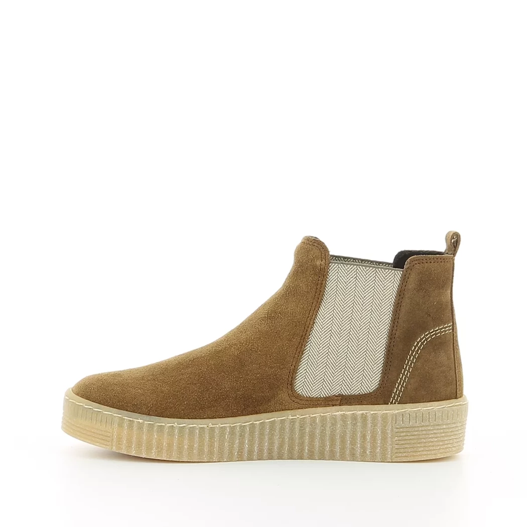Image (4) de la chaussures Gabor - Boots Cuir naturel / Cognac en Cuir nubuck