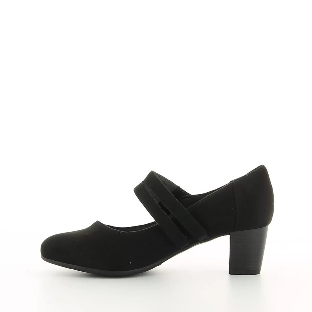 Image (4) de la chaussures Jana - Escarpins Noir en Cuir synthétique
