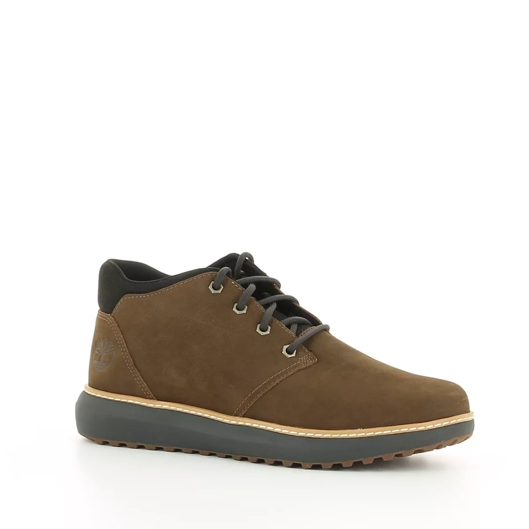 Image (1) de la chaussures Timberland - Bottines Marron en Cuir