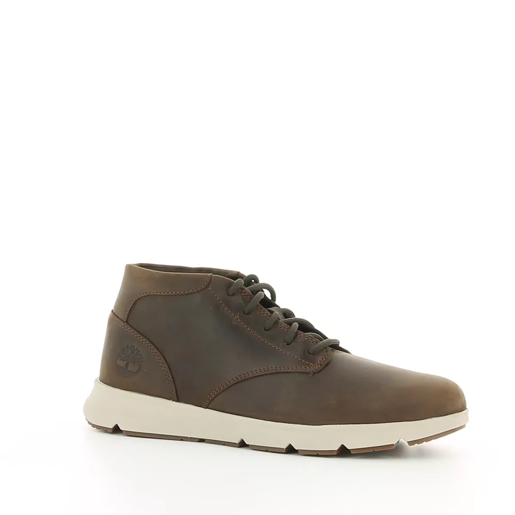Image (1) de la chaussures Timberland - Bottines Marron en Cuir