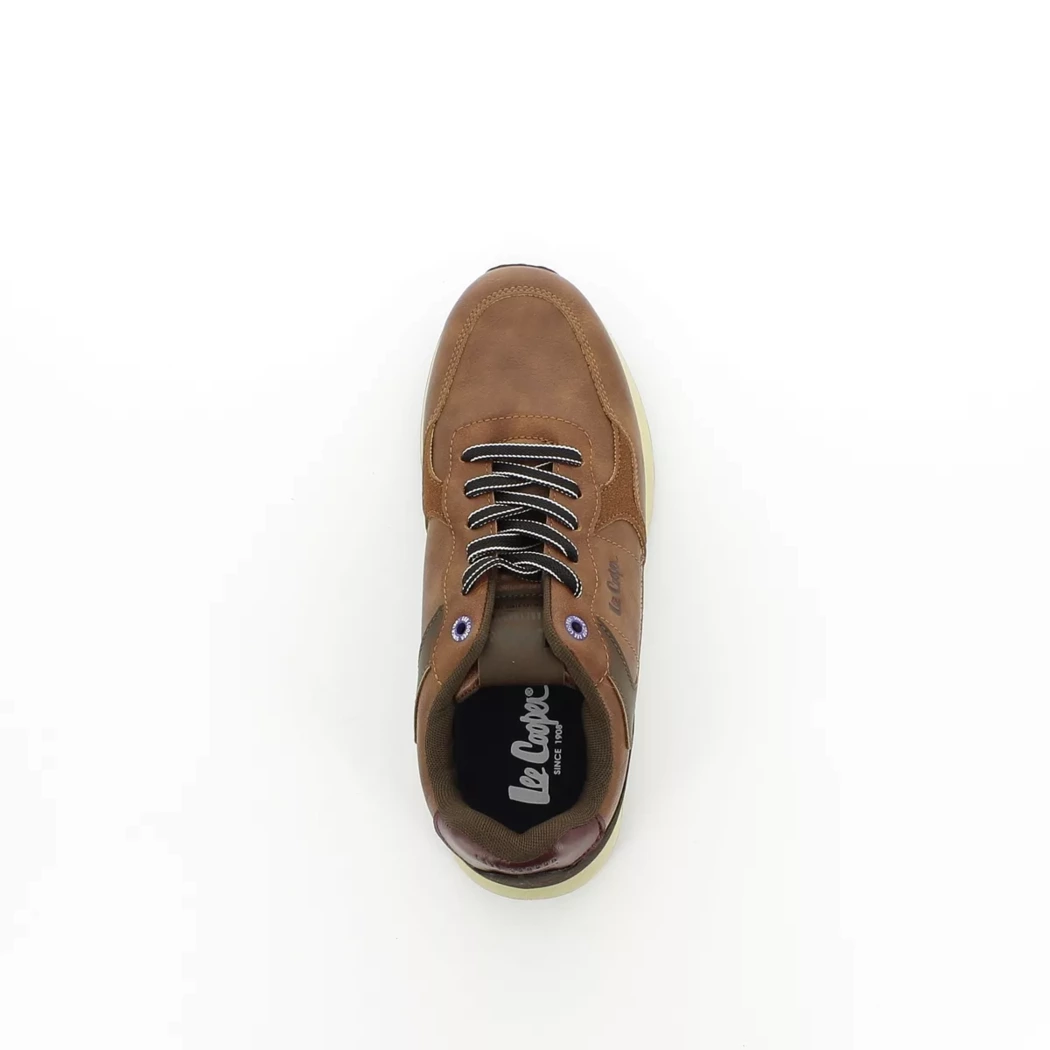 Image (6) de la chaussures Lee Cooper - Baskets Cuir naturel / Cognac en Cuir synthétique
