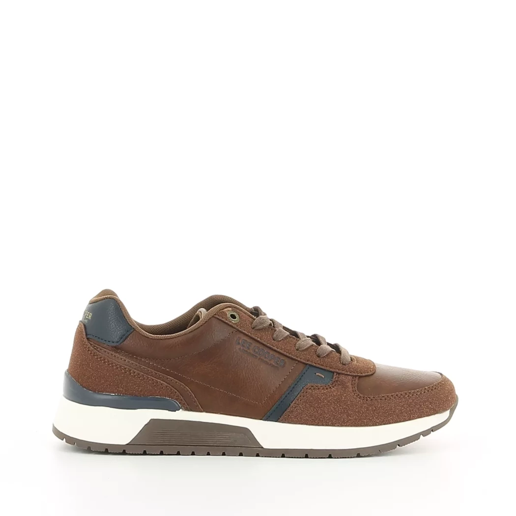 Image (2) de la chaussures Lee Cooper - Baskets Marron en Cuir synthétique