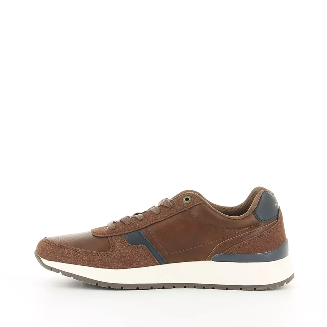 Image (4) de la chaussures Lee Cooper - Baskets Marron en Cuir synthétique