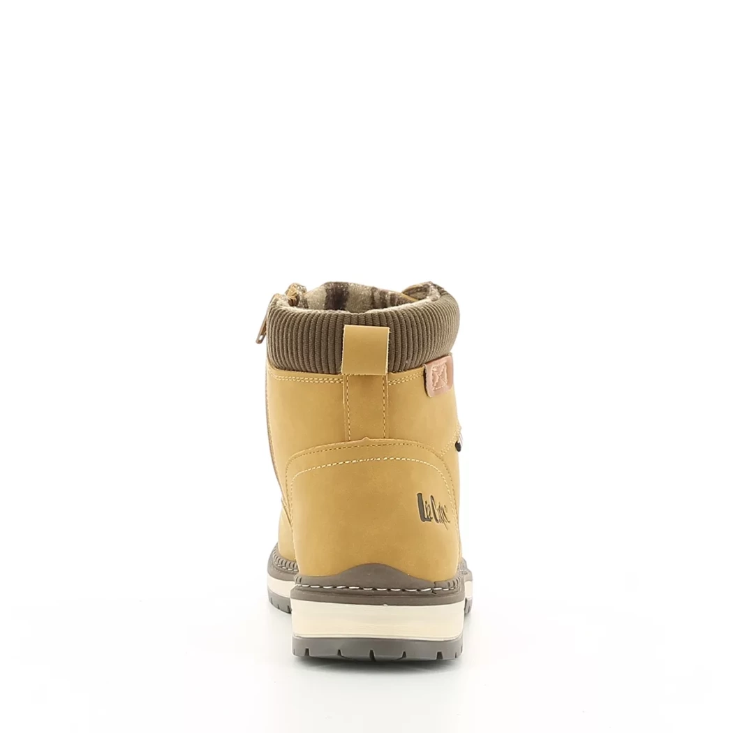 Image (3) de la chaussures Lee Cooper - Bottines Cuir naturel / Cognac en Cuir synthétique