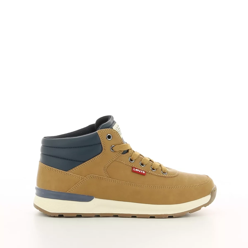 Image (2) de la chaussures Levi's - Bottines Cuir naturel / Cognac en Cuir synthétique