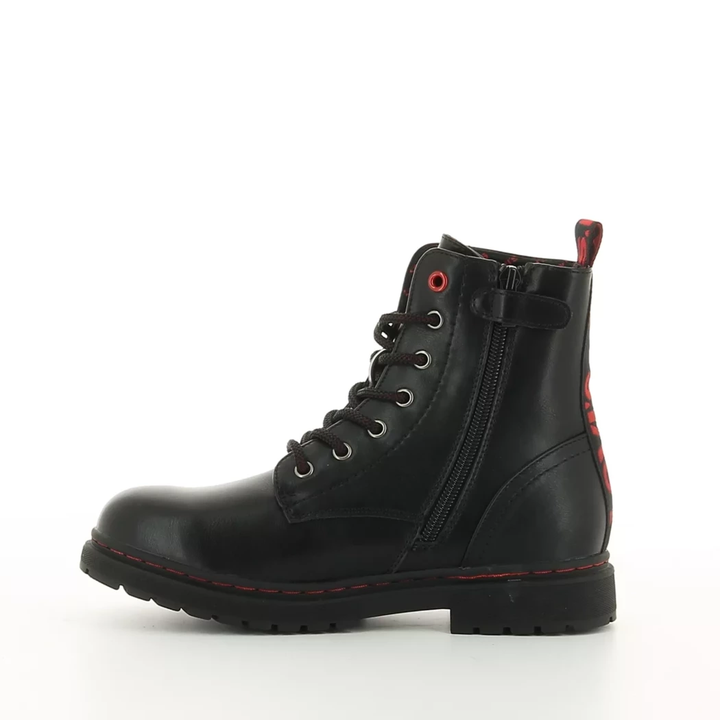 Image (4) de la chaussures Levi's - Bottines Noir en Cuir synthétique