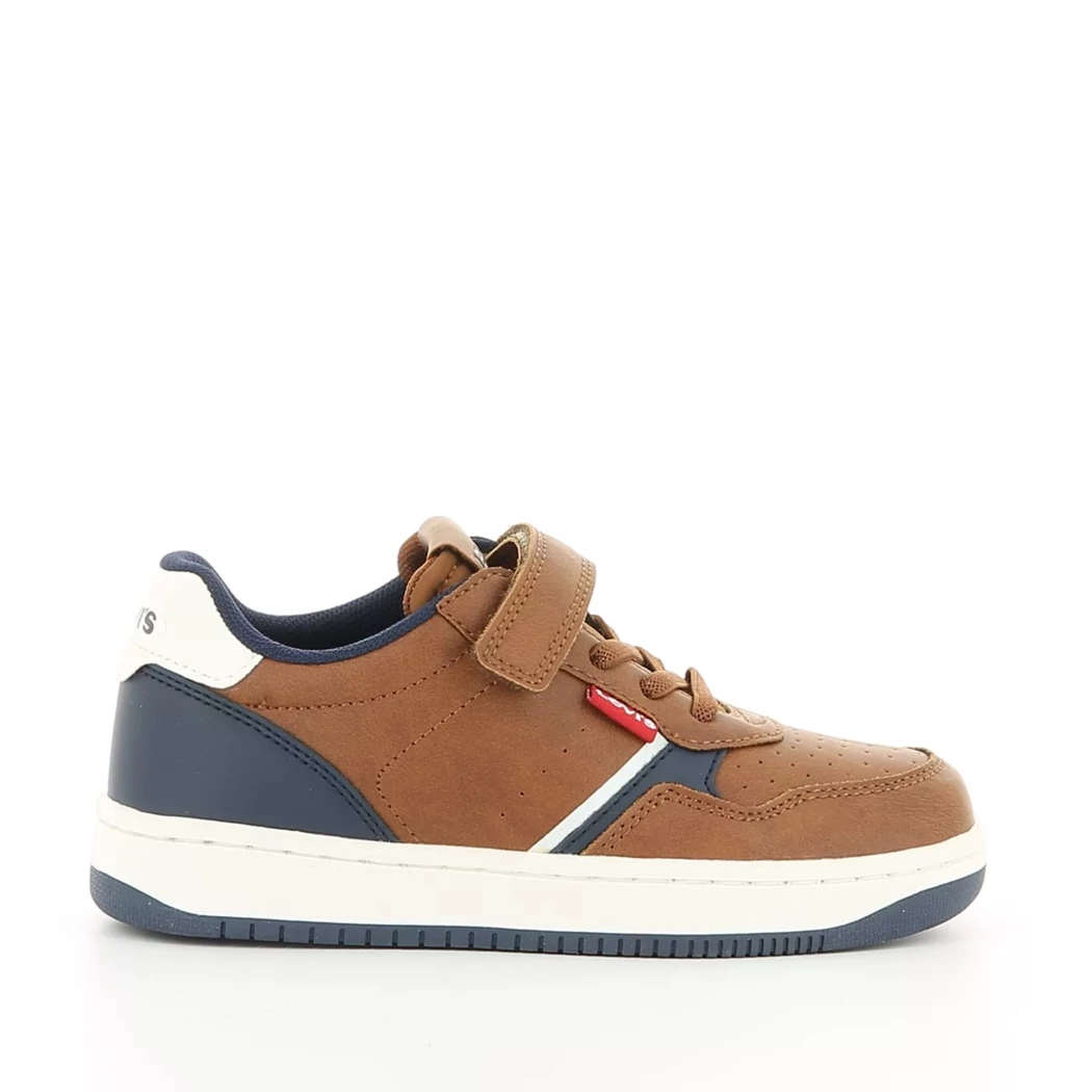 Image (2) de la chaussures Levi's - Baskets Cuir naturel / Cognac en Cuir synthétique