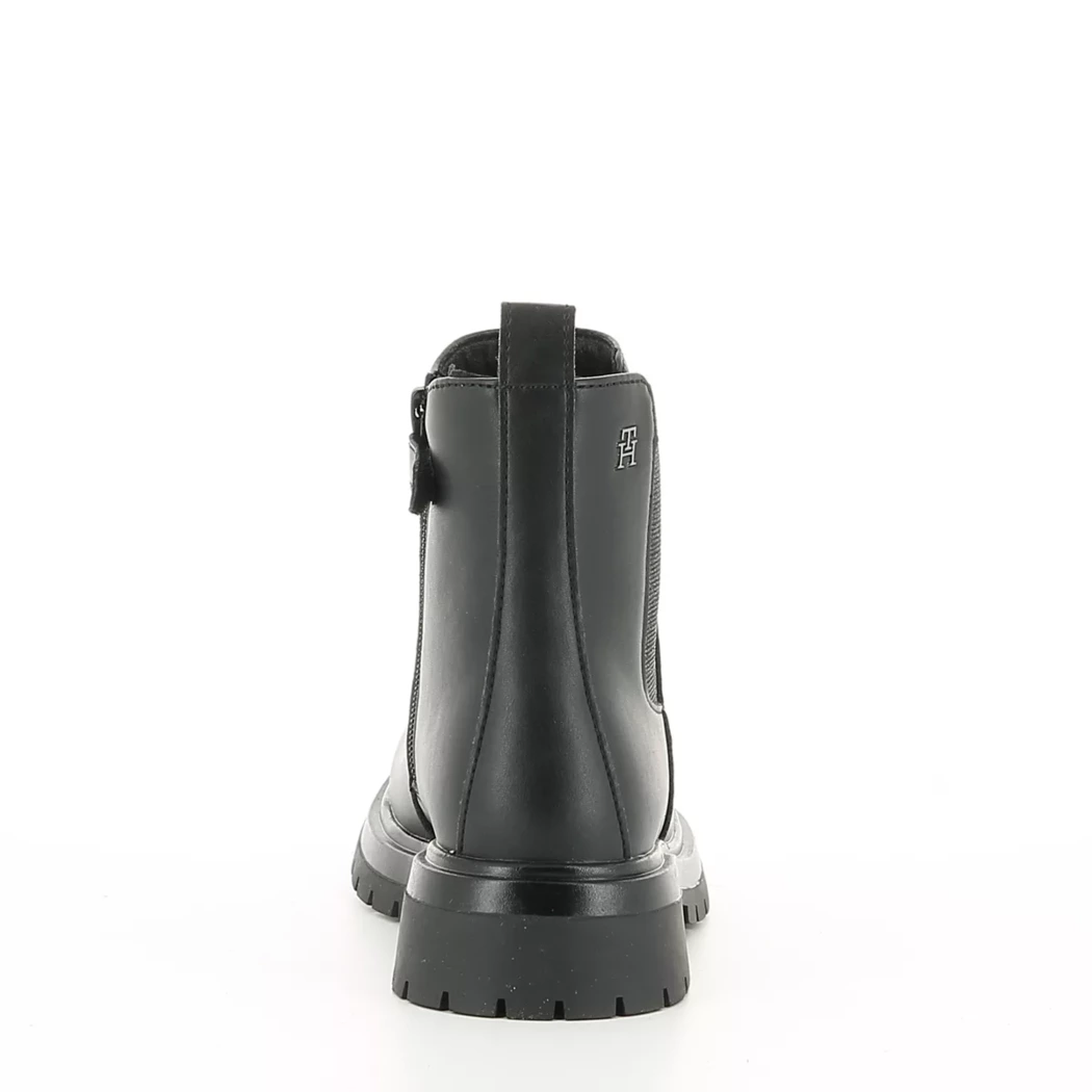 Image (3) de la chaussures Tommy Hilfiger - Boots Noir en Cuir synthétique