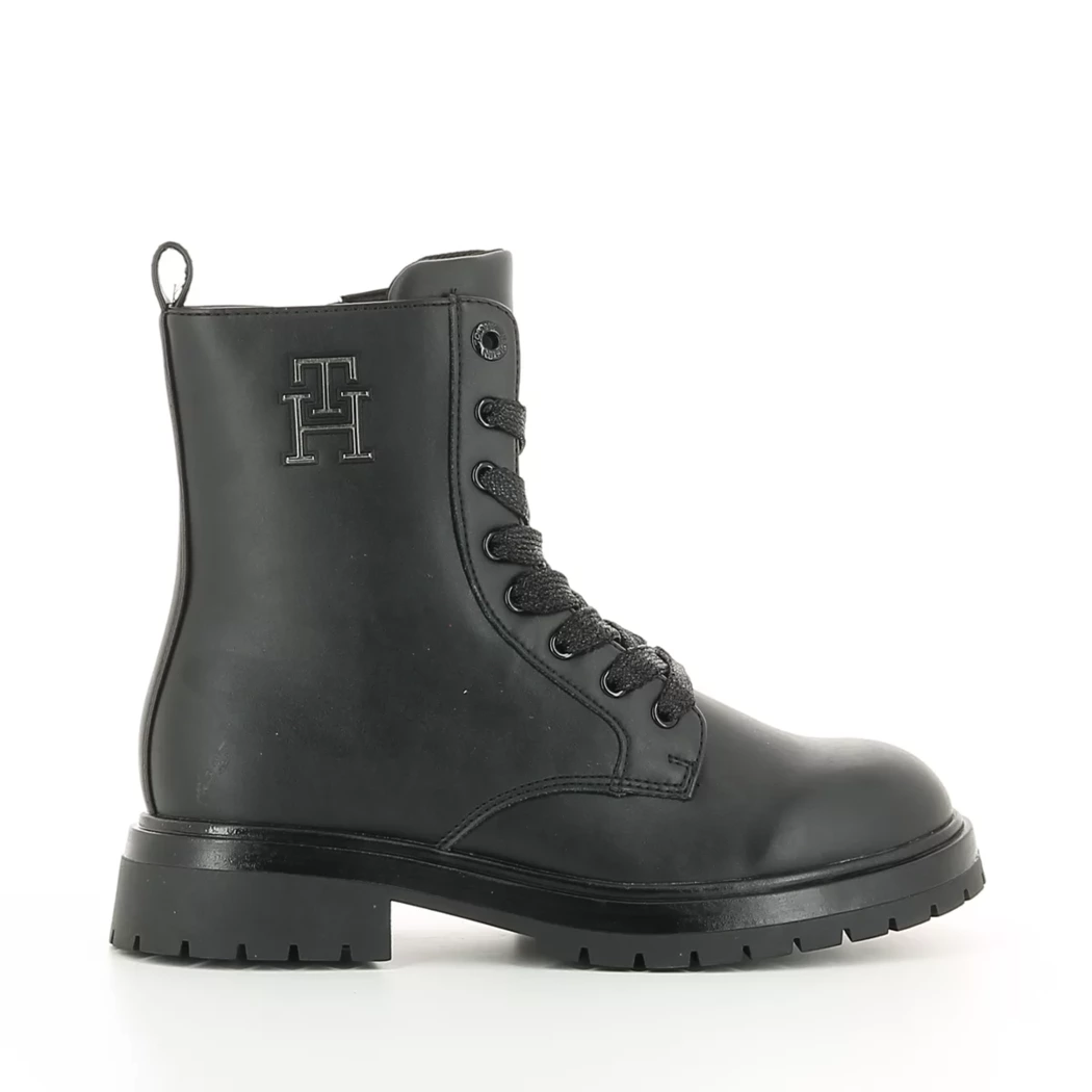 Image (2) de la chaussures Tommy Hilfiger - Bottines Noir en Cuir synthétique