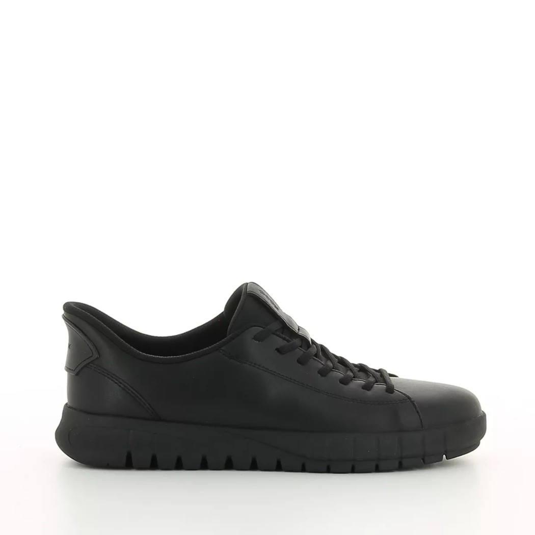 Image (2) de la chaussures Geox - Baskets Noir en Cuir