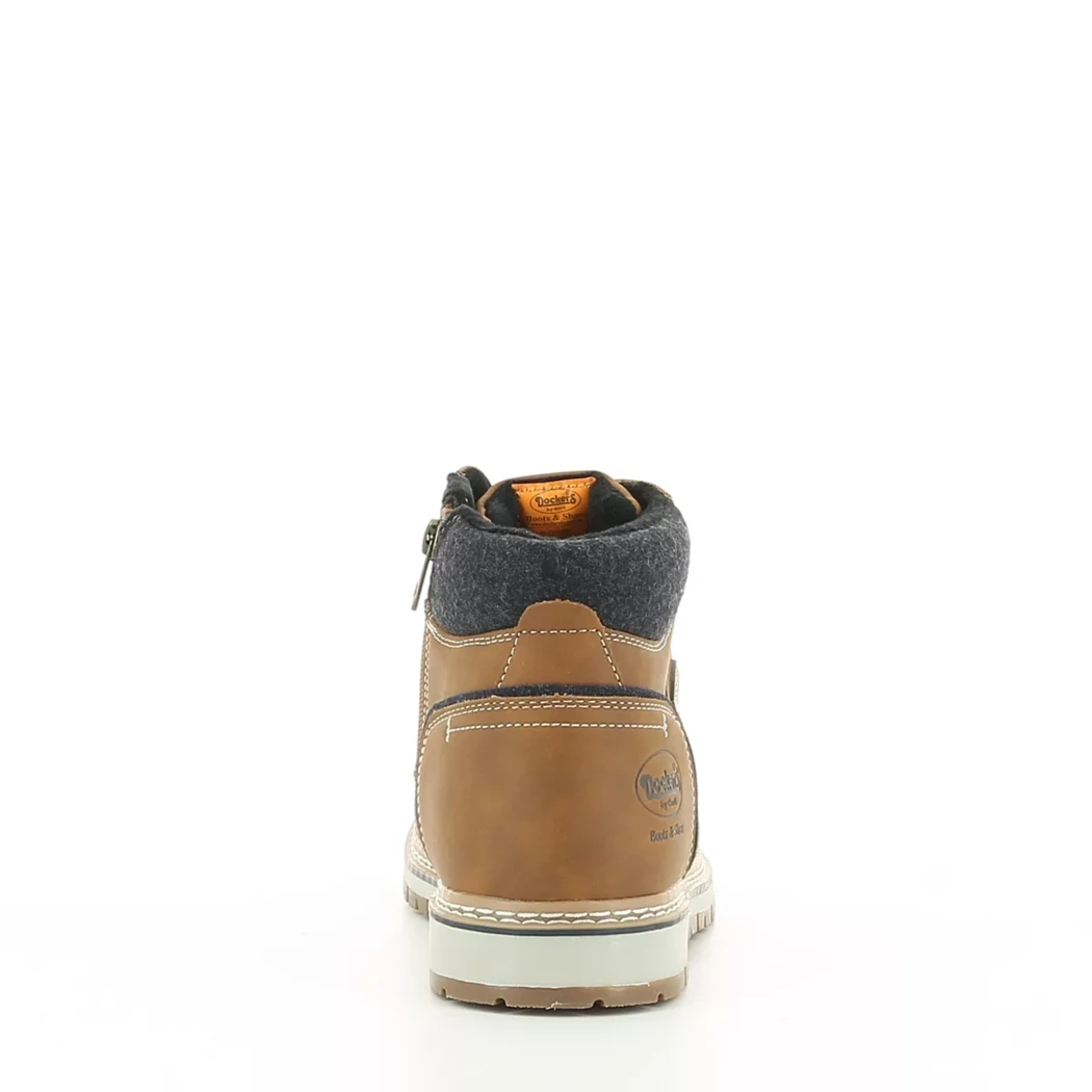 Image (3) de la chaussures Dockers - Bottines Marron en Cuir synthétique Image (3) de la chaussures Dockers - Bottines Marron en Cuir synthétique