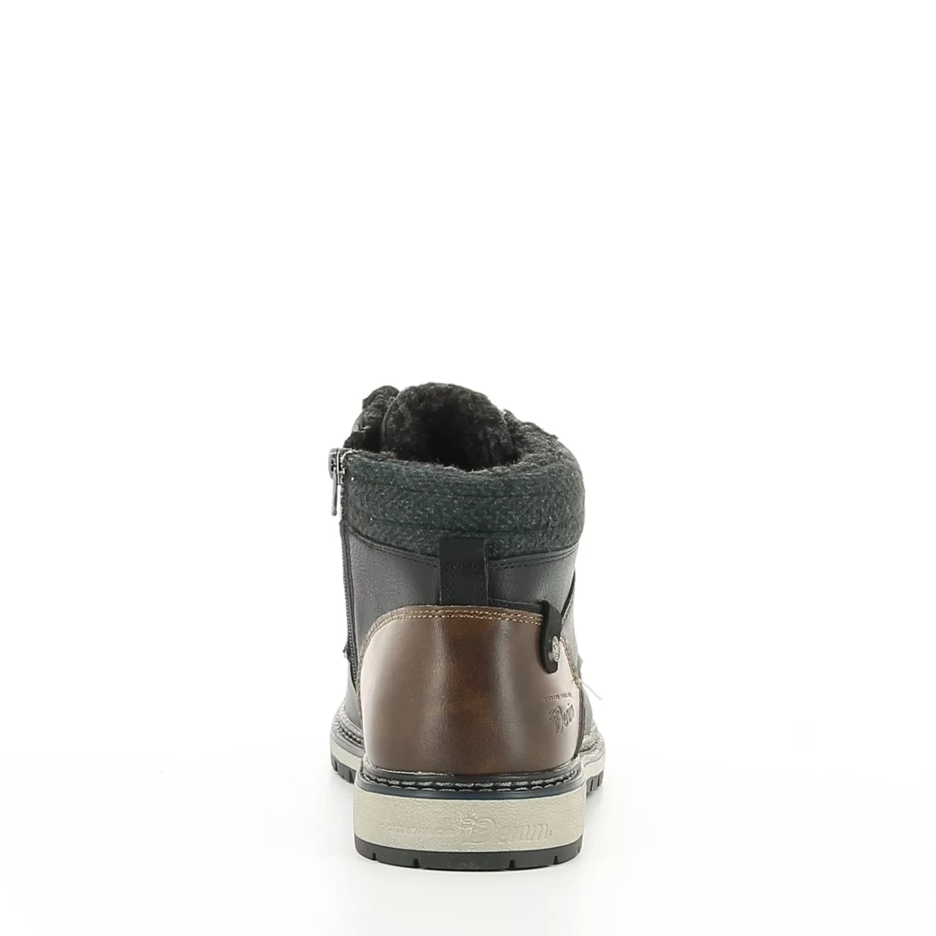 Image (3) de la chaussures Tom Tailor - Bottines Noir en Cuir synthétique