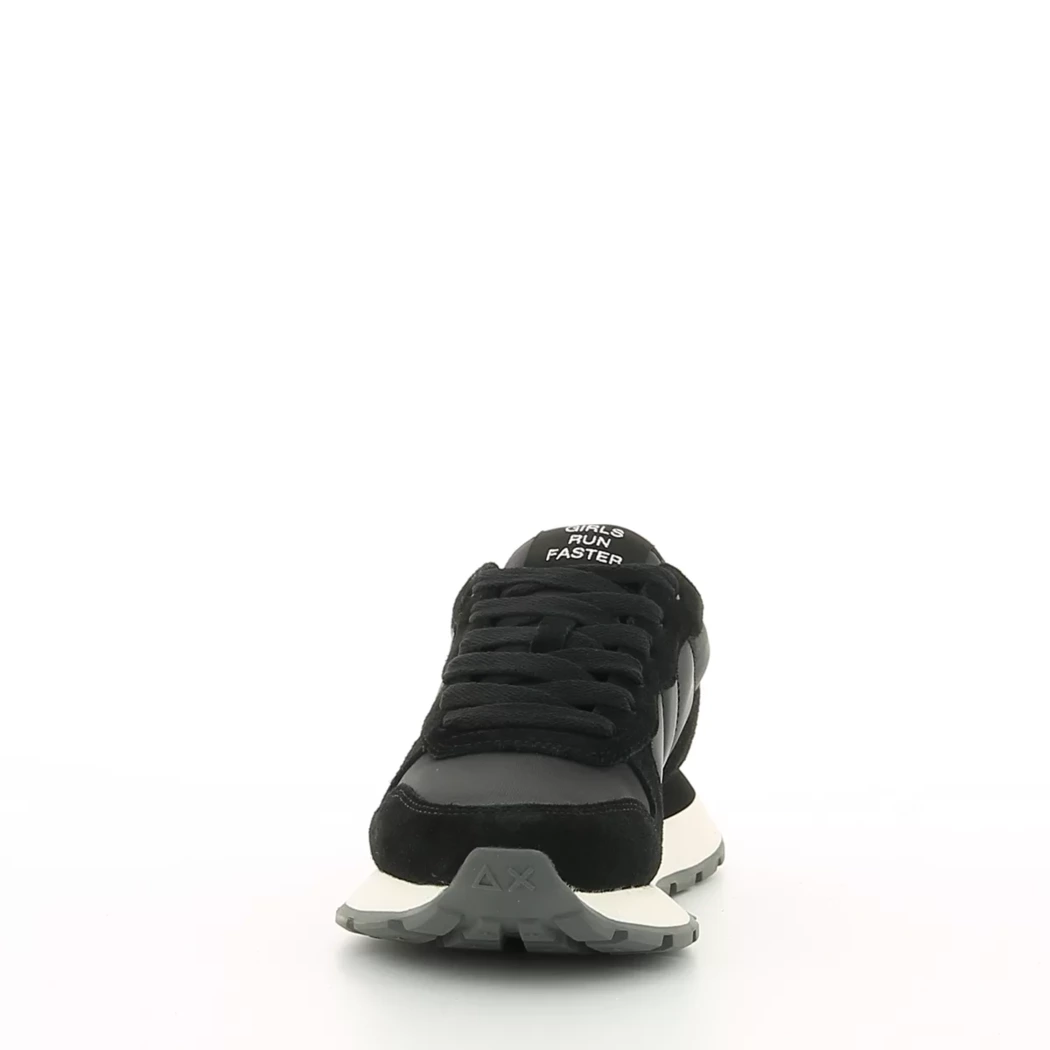Image (5) de la chaussures Sun68 - Baskets Noir en Cuir nubuck