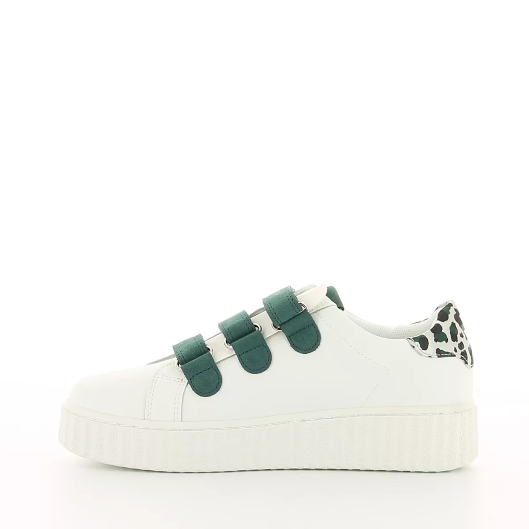 Image (4) de la chaussures Vanessa Wu - Baskets Blanc en Cuir synthétique