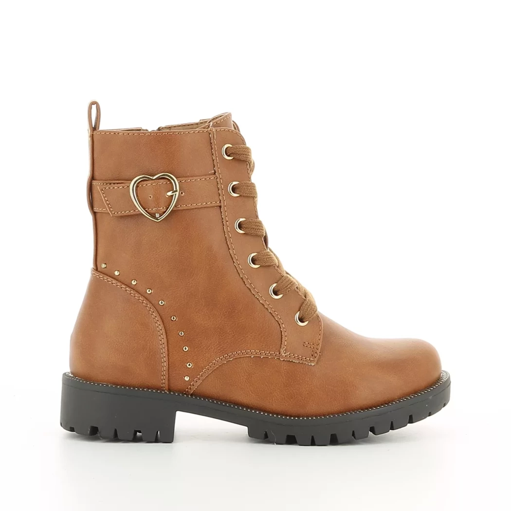 Image (2) de la chaussures Fashion Victim - Bottines Cuir naturel / Cognac en Cuir synthétique