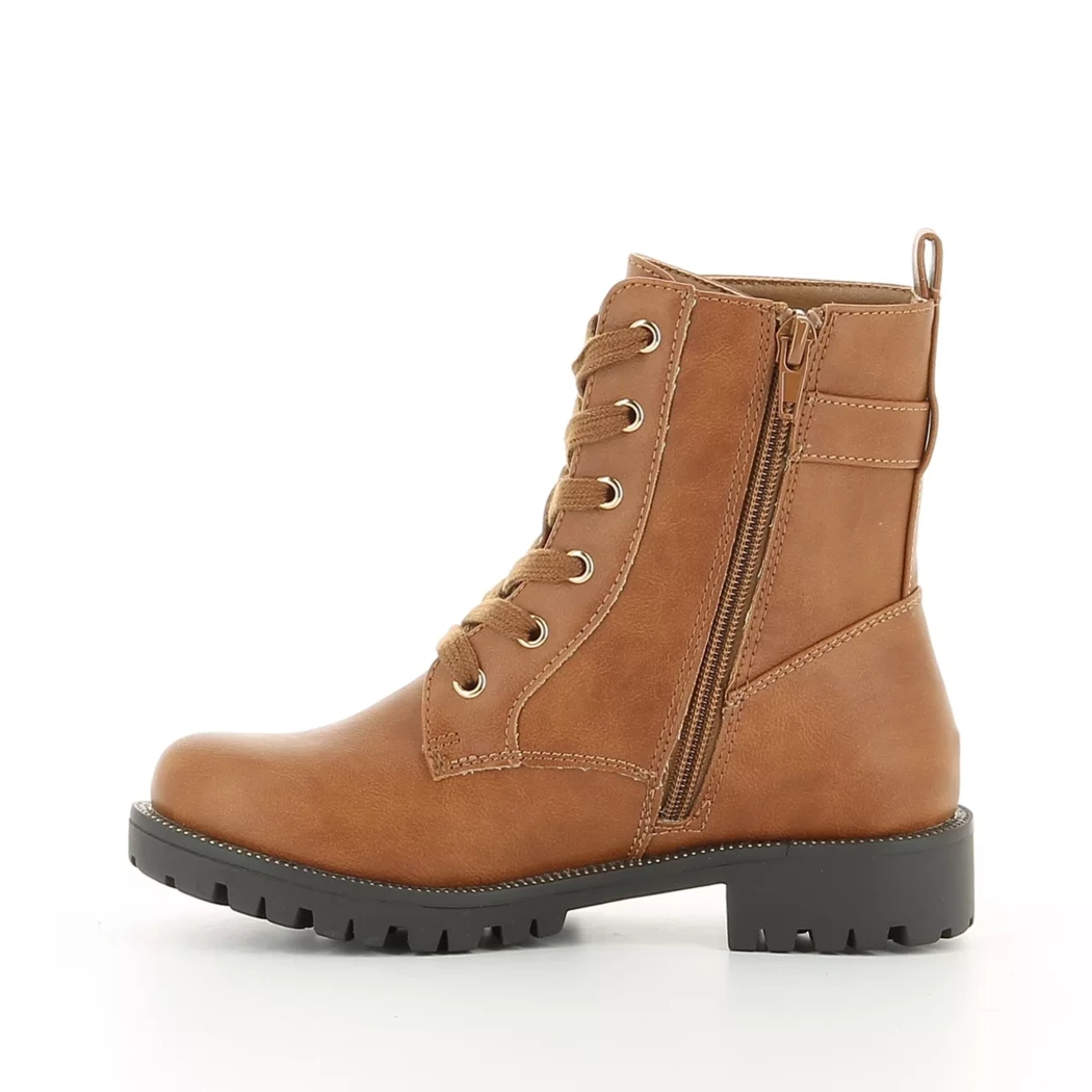 Image (4) de la chaussures Fashion Victim - Bottines Cuir naturel / Cognac en Cuir synthétique