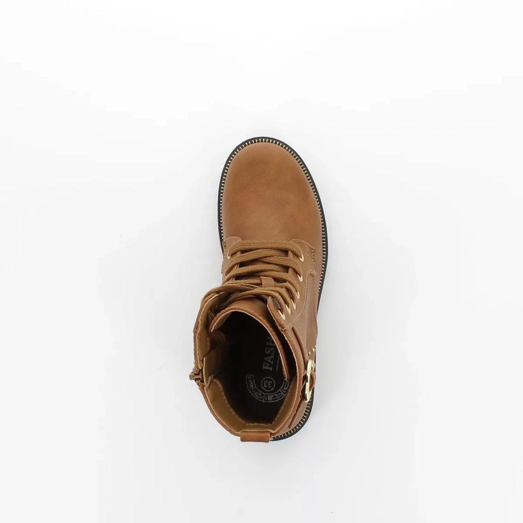 Image (6) de la chaussures Fashion Victim - Bottines Cuir naturel / Cognac en Cuir synthétique