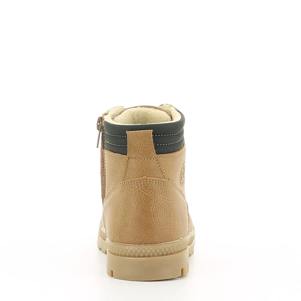 Image (3) de la chaussures Off Road - Bottines Cuir naturel / Cognac en Cuir synthétique
