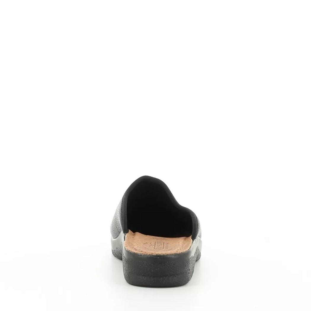 Image (3) de la chaussures Fly Flot - Pantoufles et Chaussons Noir en Cuir synthétique