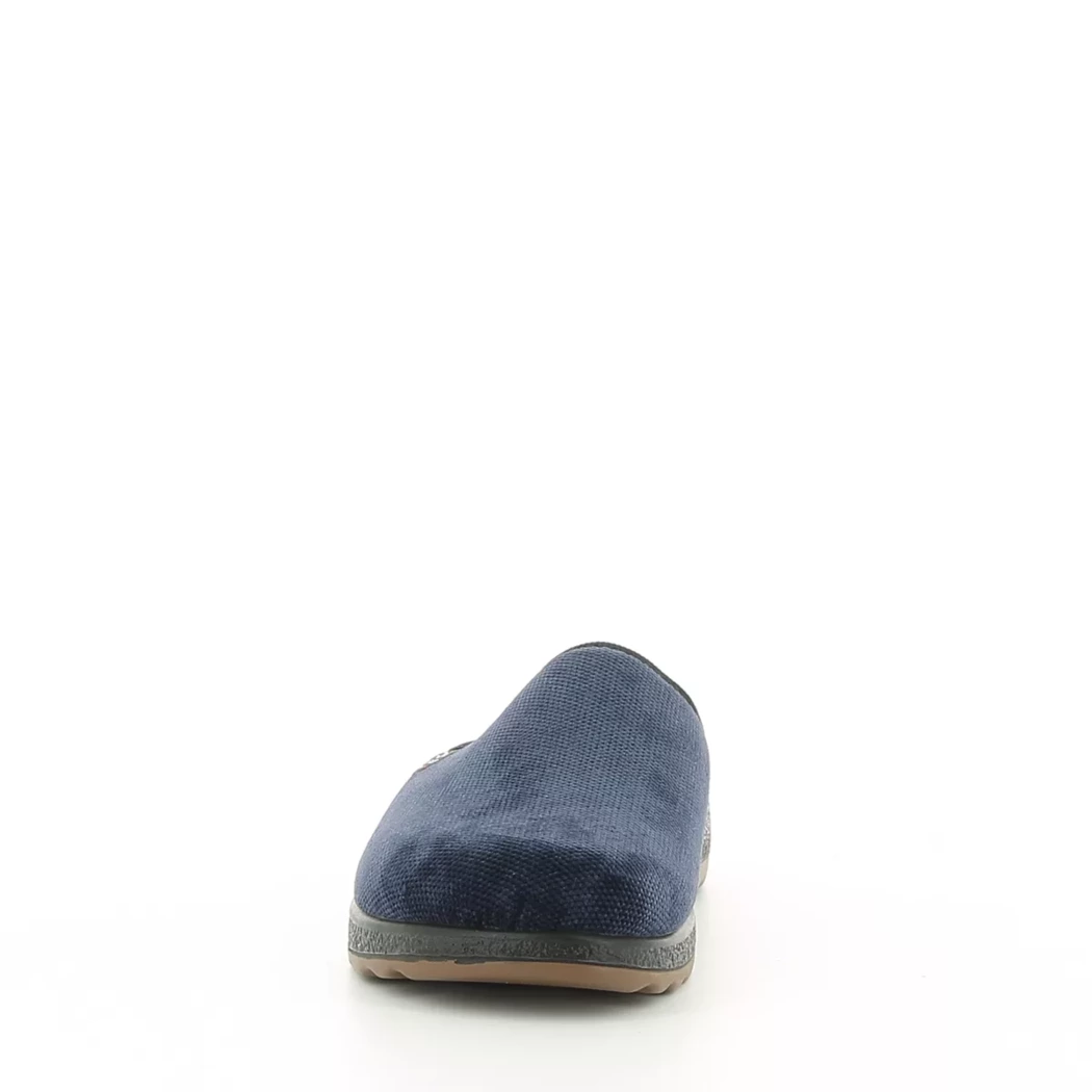 Image (5) de la chaussures Fly Flot - Pantoufles et Chaussons Bleu en Cuir nubuck