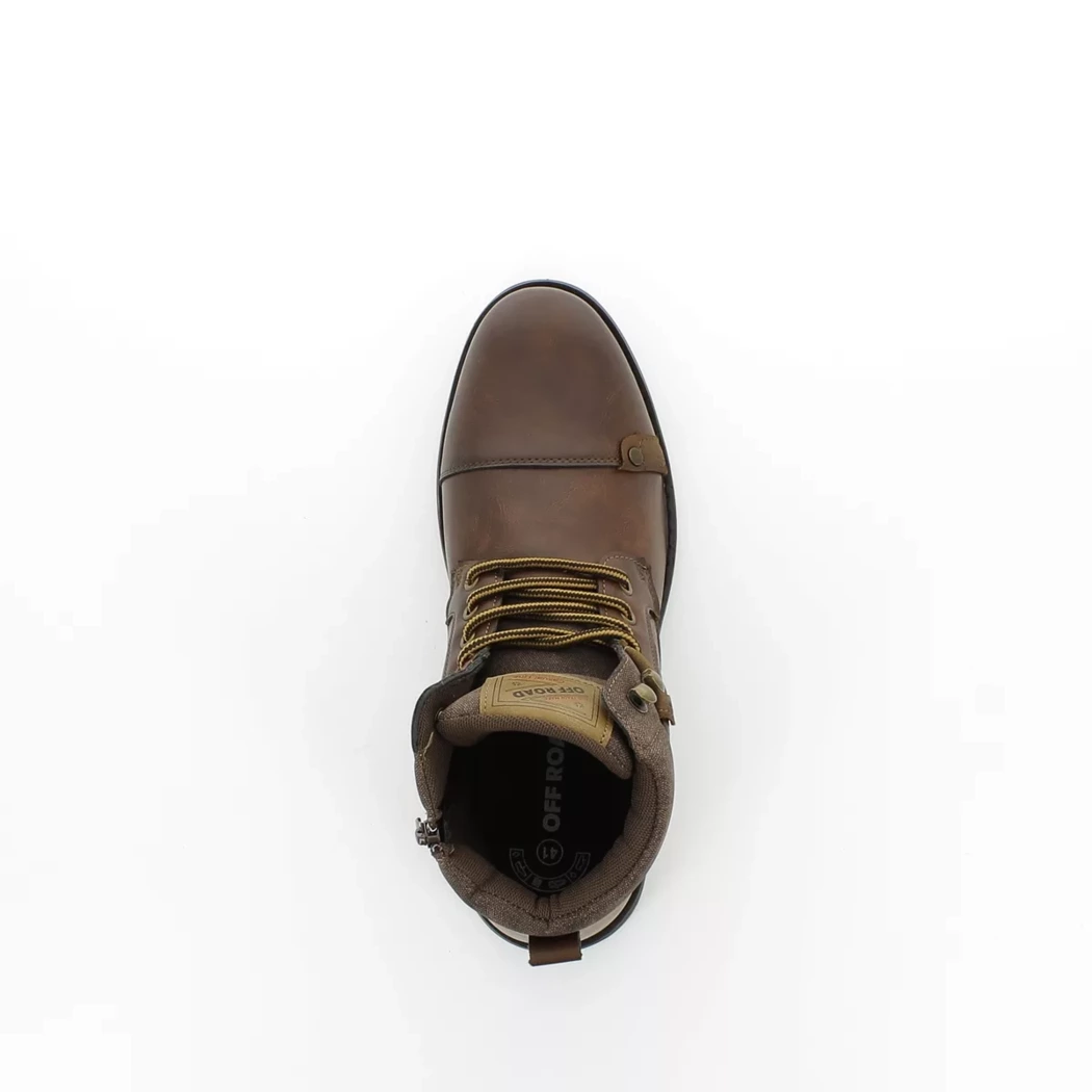 Image (6) de la chaussures Campus - Bottines Marron en Cuir synthétique