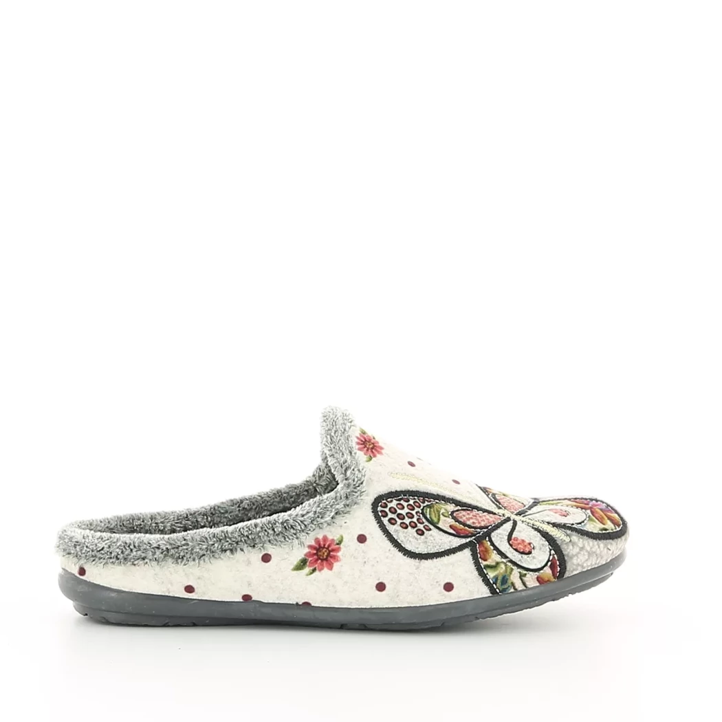 Image (2) de la chaussures Alter Native - Pantoufles et Chaussons Gris en Textile