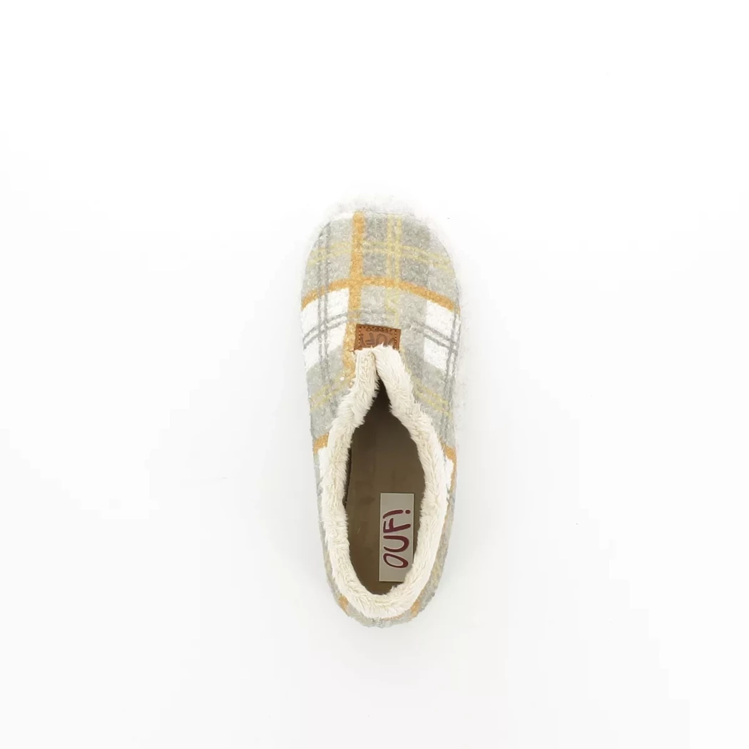 Image (6) de la chaussures OUF!... - Pantoufles et Chaussons Gris en Textile