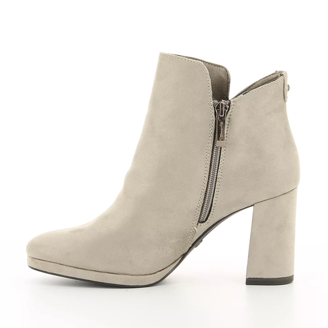 Image (4) de la chaussures Tamaris - Boots Taupe en Cuir synthétique