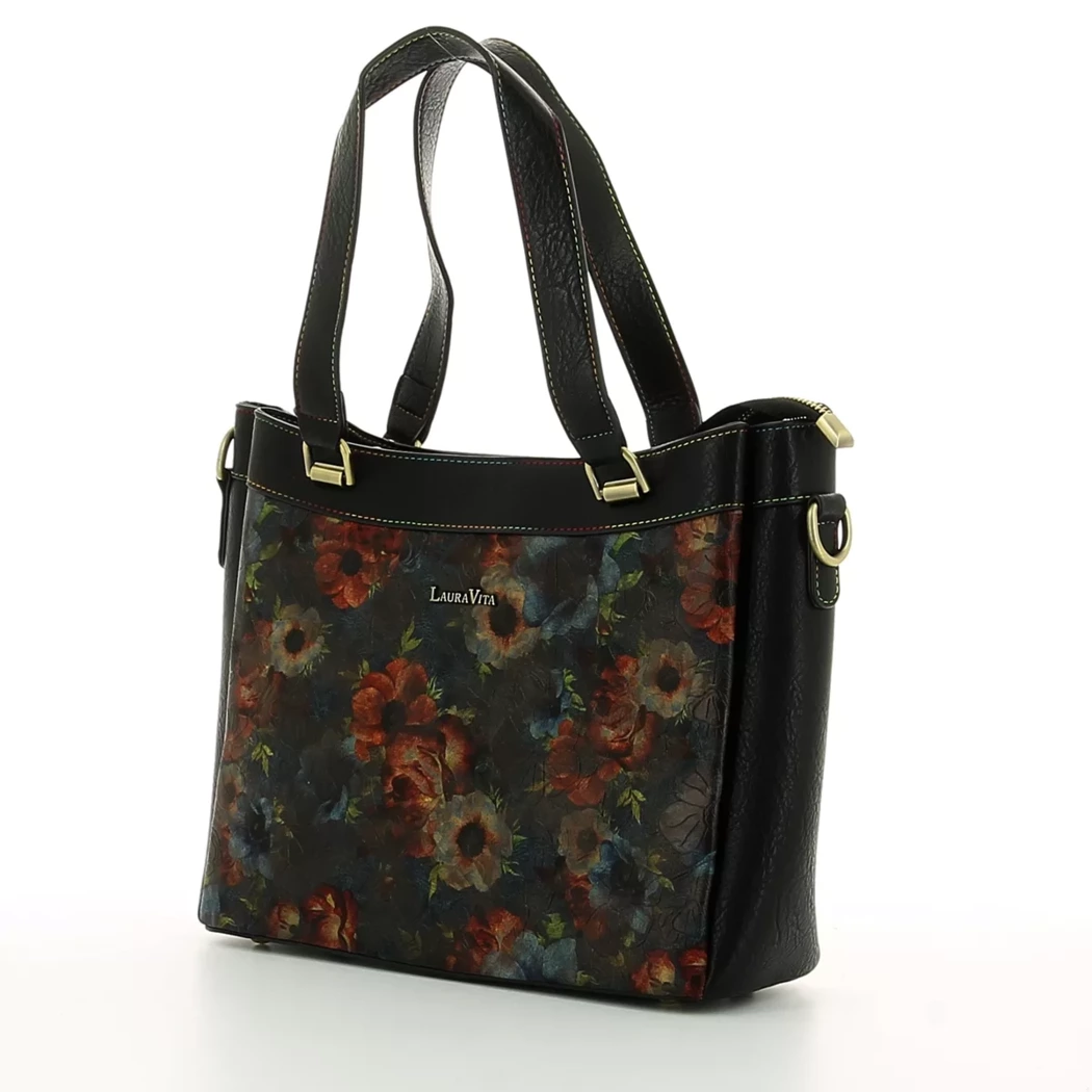 Image (3) de la chaussures Laura Vita - Sacs à main Noir en Cuir synthétique Image (3) de la chaussures Laura Vita - Sacs à main Noir en Cuir synthétique