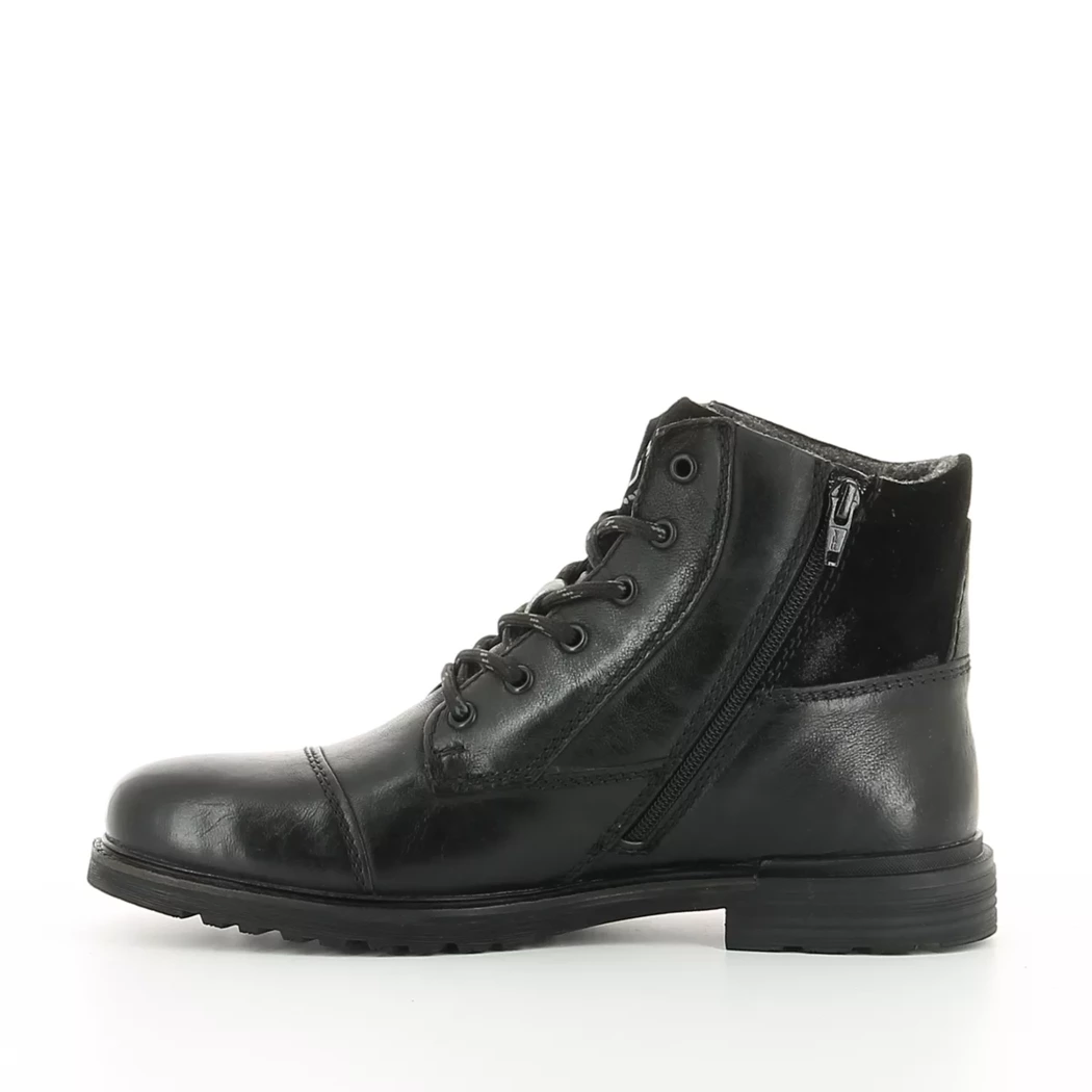 Image (4) de la chaussures Bugatti - Bottines Noir en Cuir
