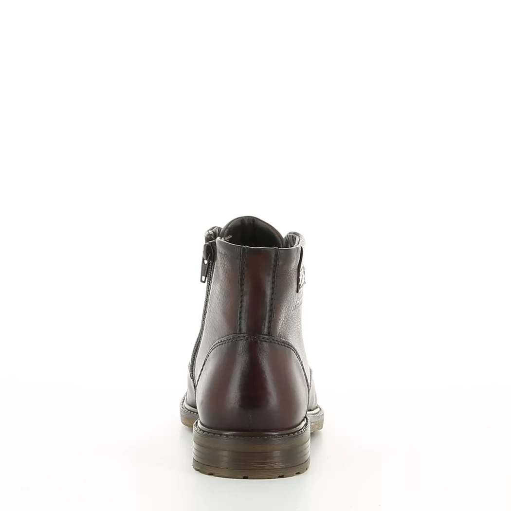 Image (3) de la chaussures Bugatti - Bottines Marron en Cuir
