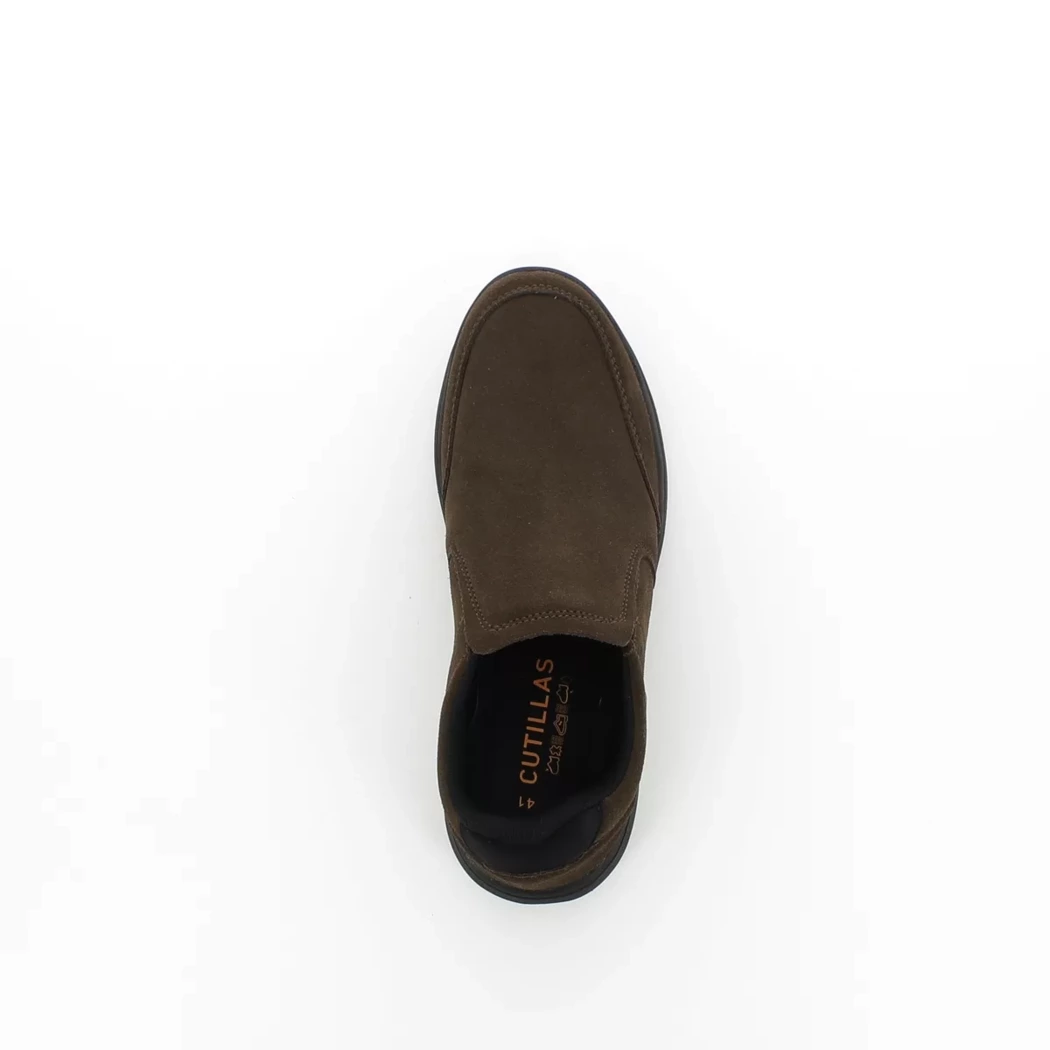 Image (6) de la chaussures Doctor Cutillas - Mocassins Marron en Cuir nubuck