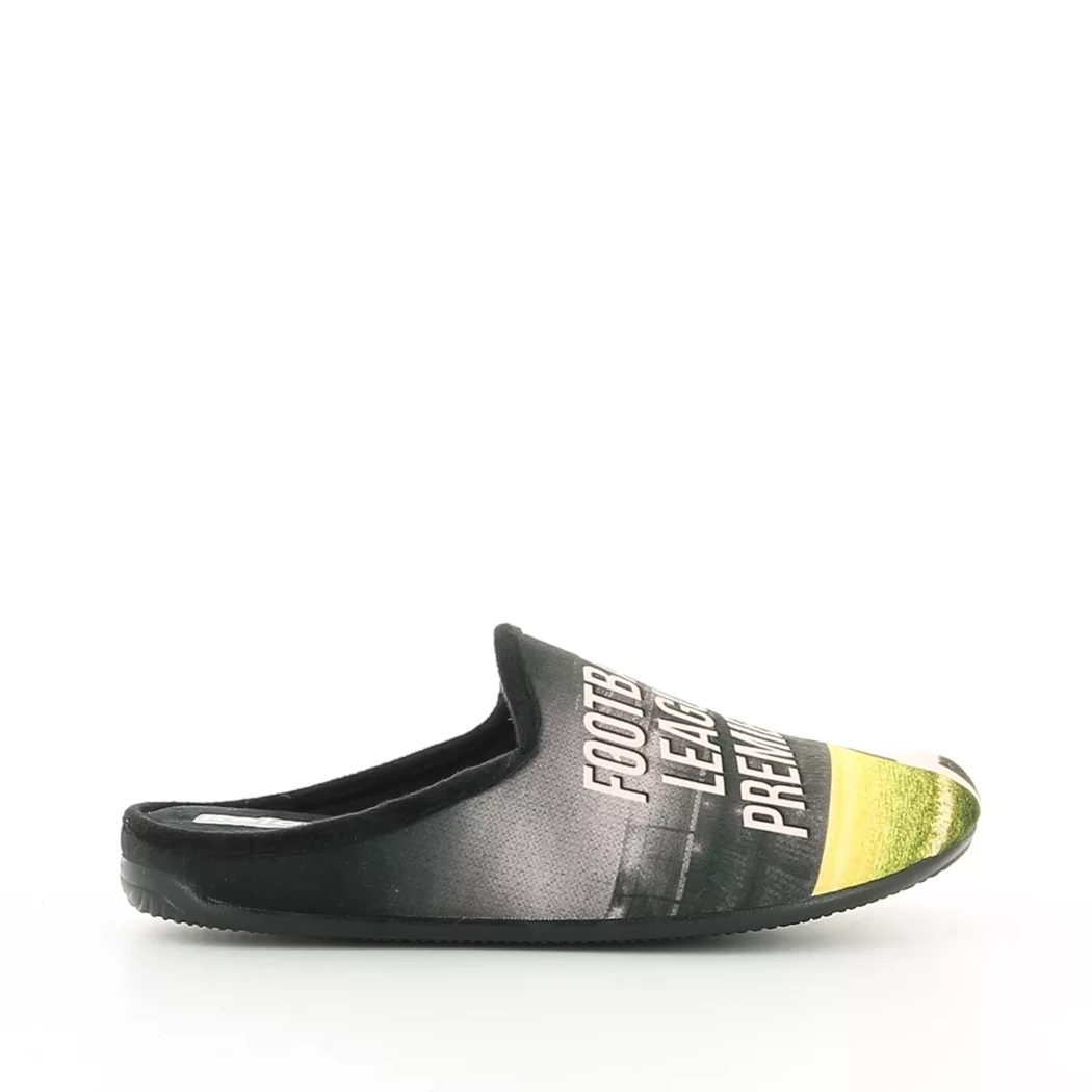 Image (2) de la chaussures Relax - Pantoufles et Chaussons Gris en Textile