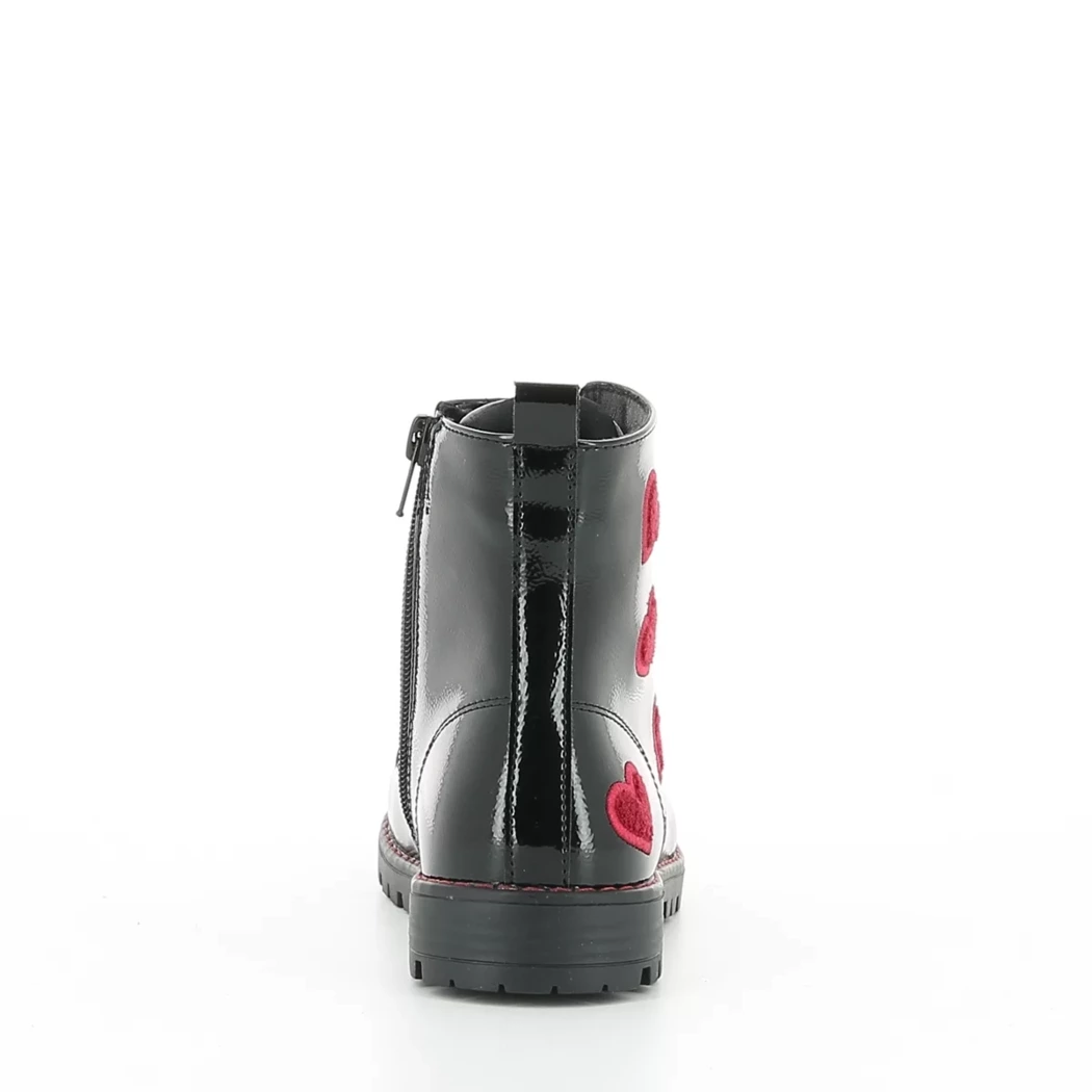 Image (3) de la chaussures Pretty Stories - Bottines Noir en Cuir synthétique