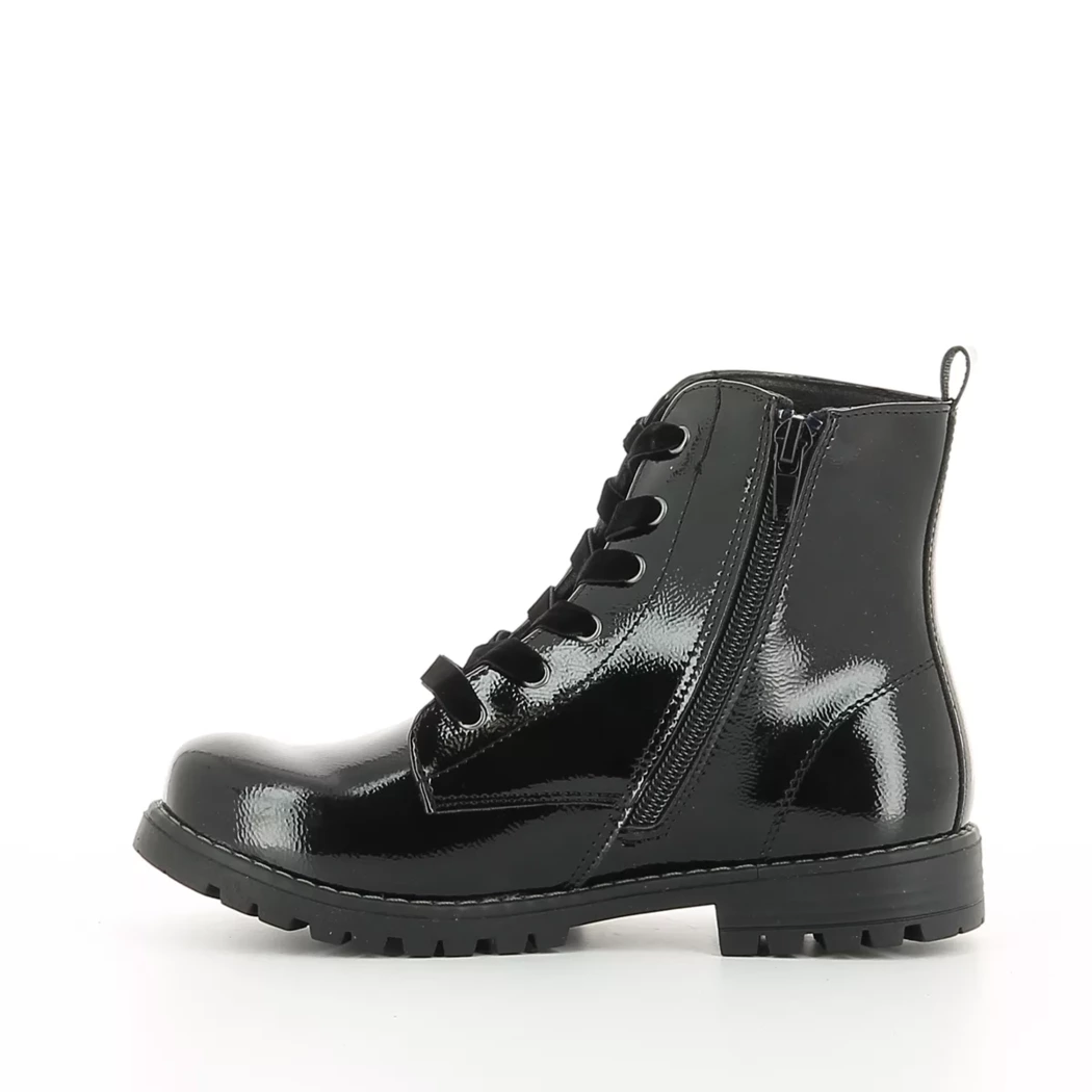Image (4) de la chaussures Pretty Stories - Bottines Noir en Cuir synthétique