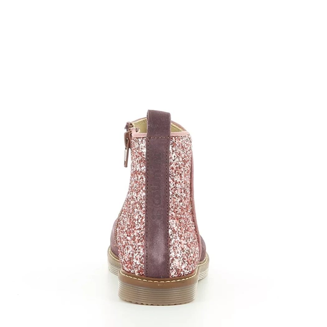 Image (3) de la chaussures Catimini - Boots Violet / Lilas en Cuir synthétique