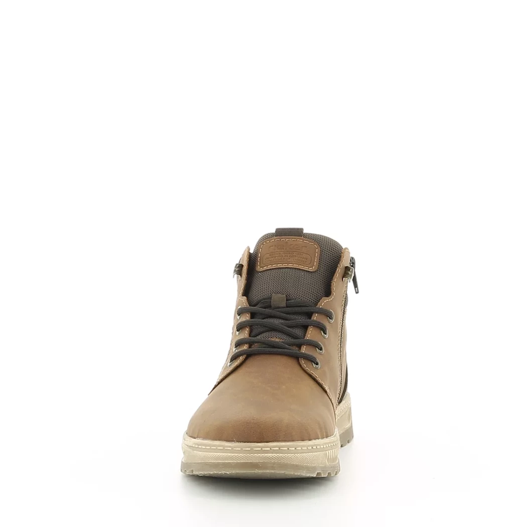Image (5) de la chaussures Rieker - Bottines Cuir naturel / Cognac en Cuir synthétique