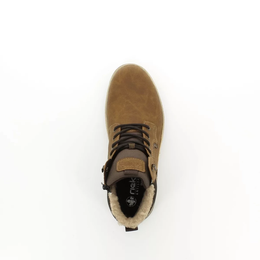 Image (6) de la chaussures Rieker - Bottines Cuir naturel / Cognac en Cuir synthétique