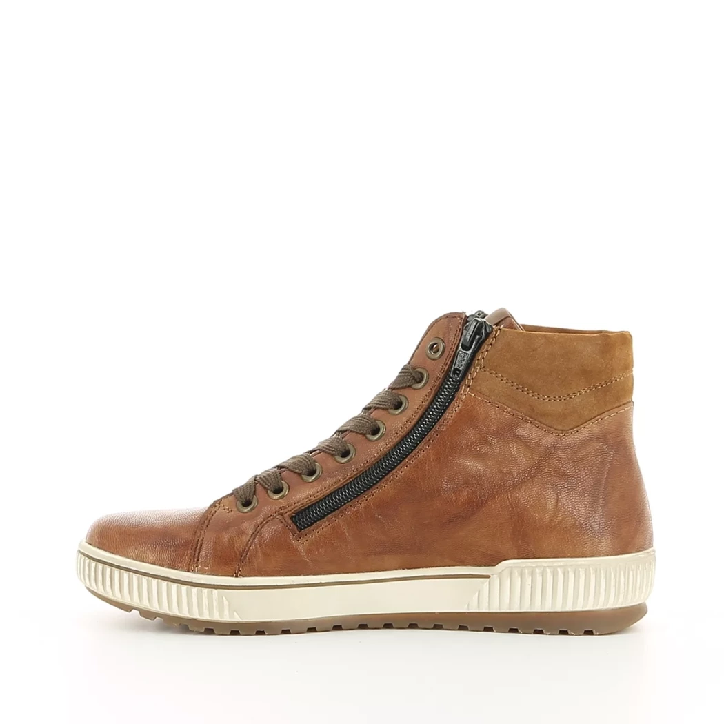 Image (4) de la chaussures Remonte - Bottines Cuir naturel / Cognac en Cuir