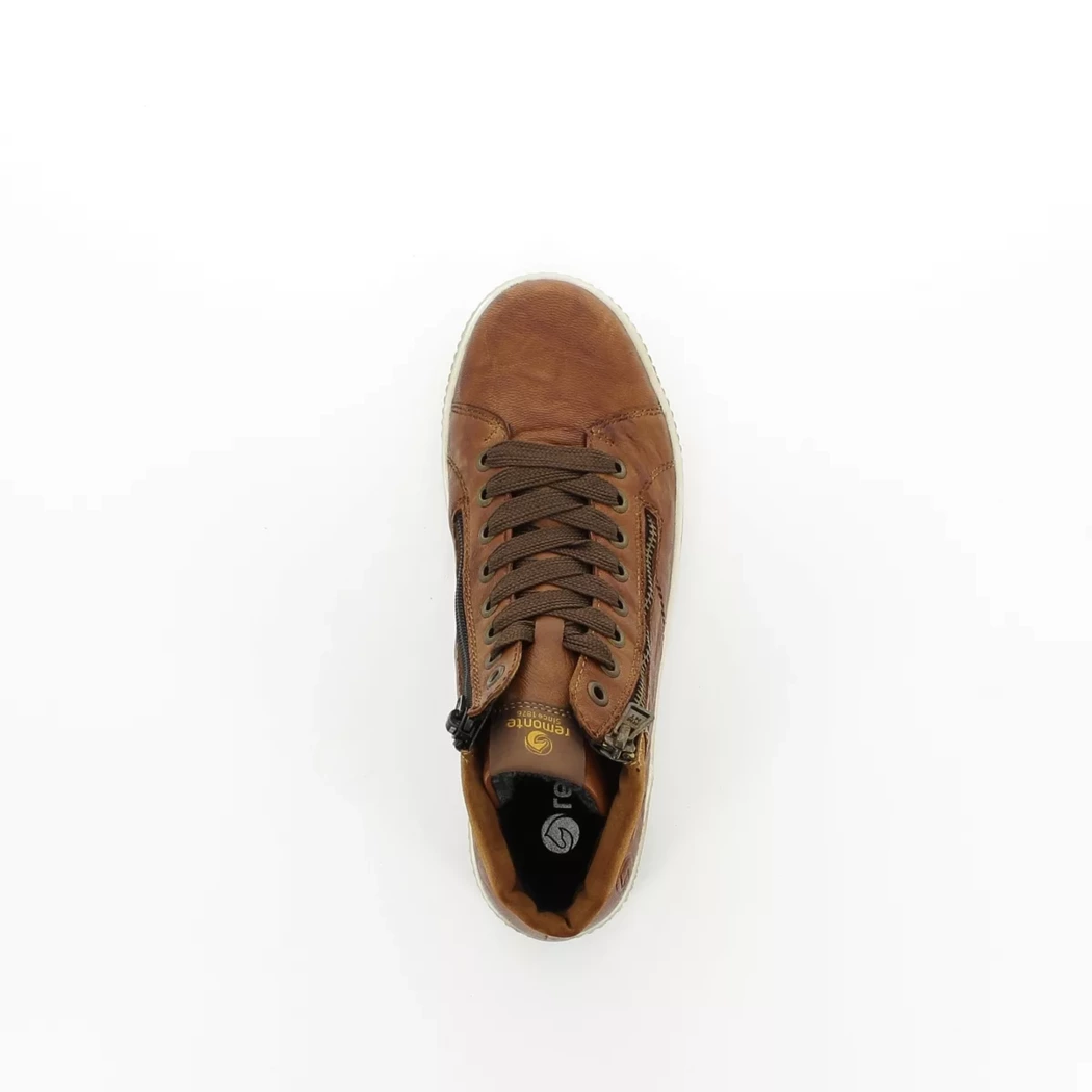 Image (6) de la chaussures Remonte - Bottines Cuir naturel / Cognac en Cuir
