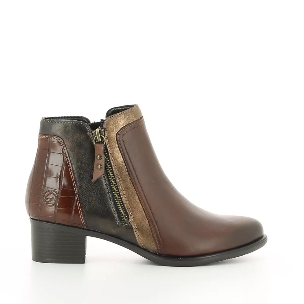 Image (2) de la chaussures Remonte - Boots Cuir naturel / Cognac en Cuir Image (2) de la chaussures Remonte - Boots Cuir naturel / Cognac en Cuir