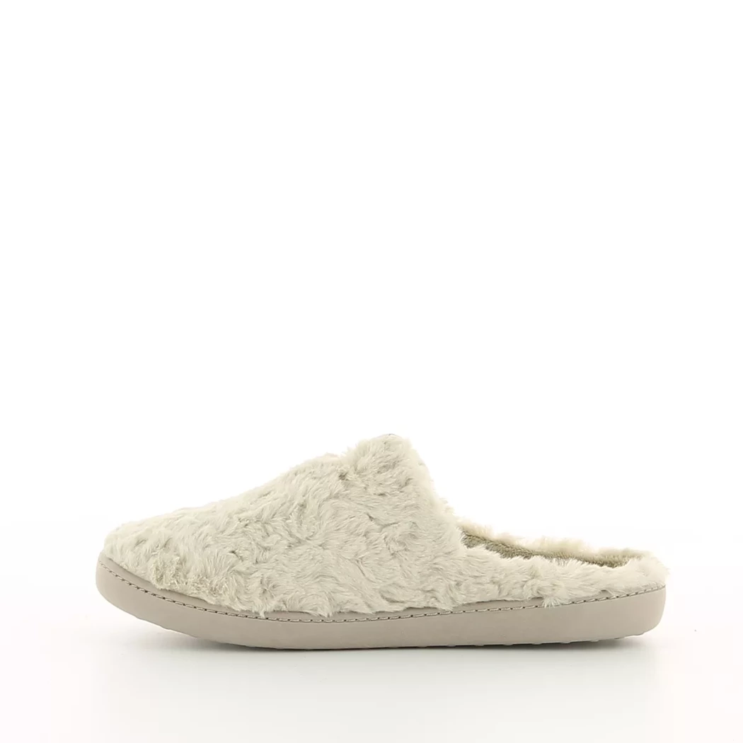 Image (4) de la chaussures Vul ladi - Pantoufles et Chaussons Beige en Textile Image (4) de la chaussures Vul ladi - Pantoufles et Chaussons Beige en Textile