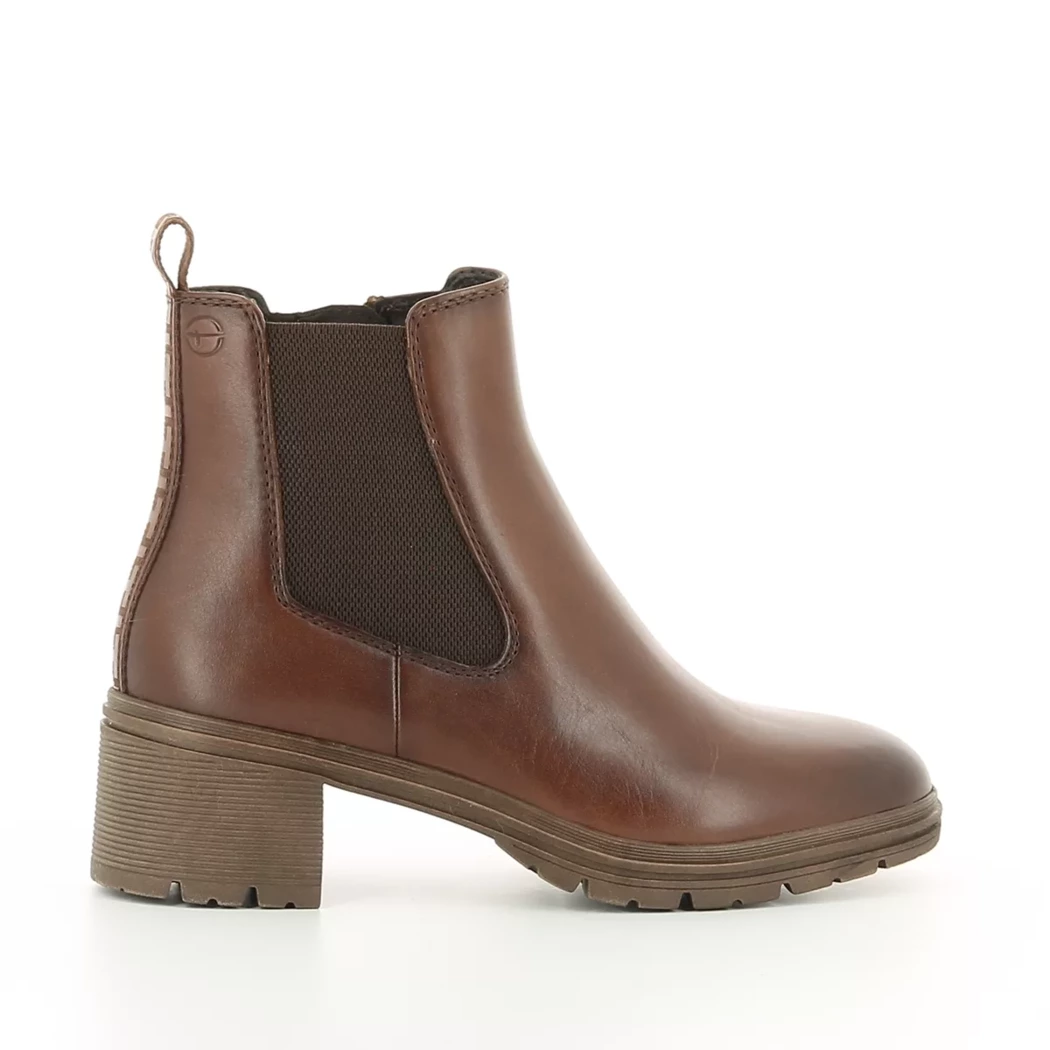 Image (2) de la chaussures Tamaris - Boots Cuir naturel / Cognac en Cuir