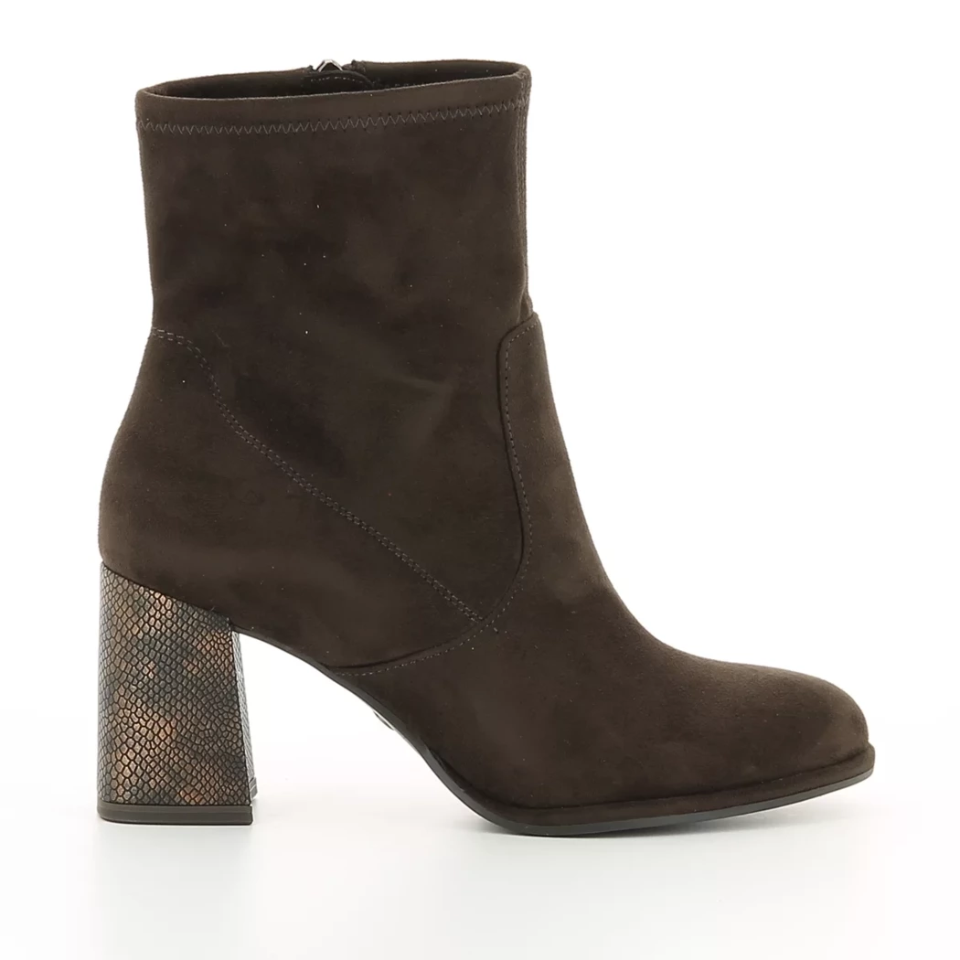 Image (2) de la chaussures Tamaris - Boots Marron en Cuir synthétique
