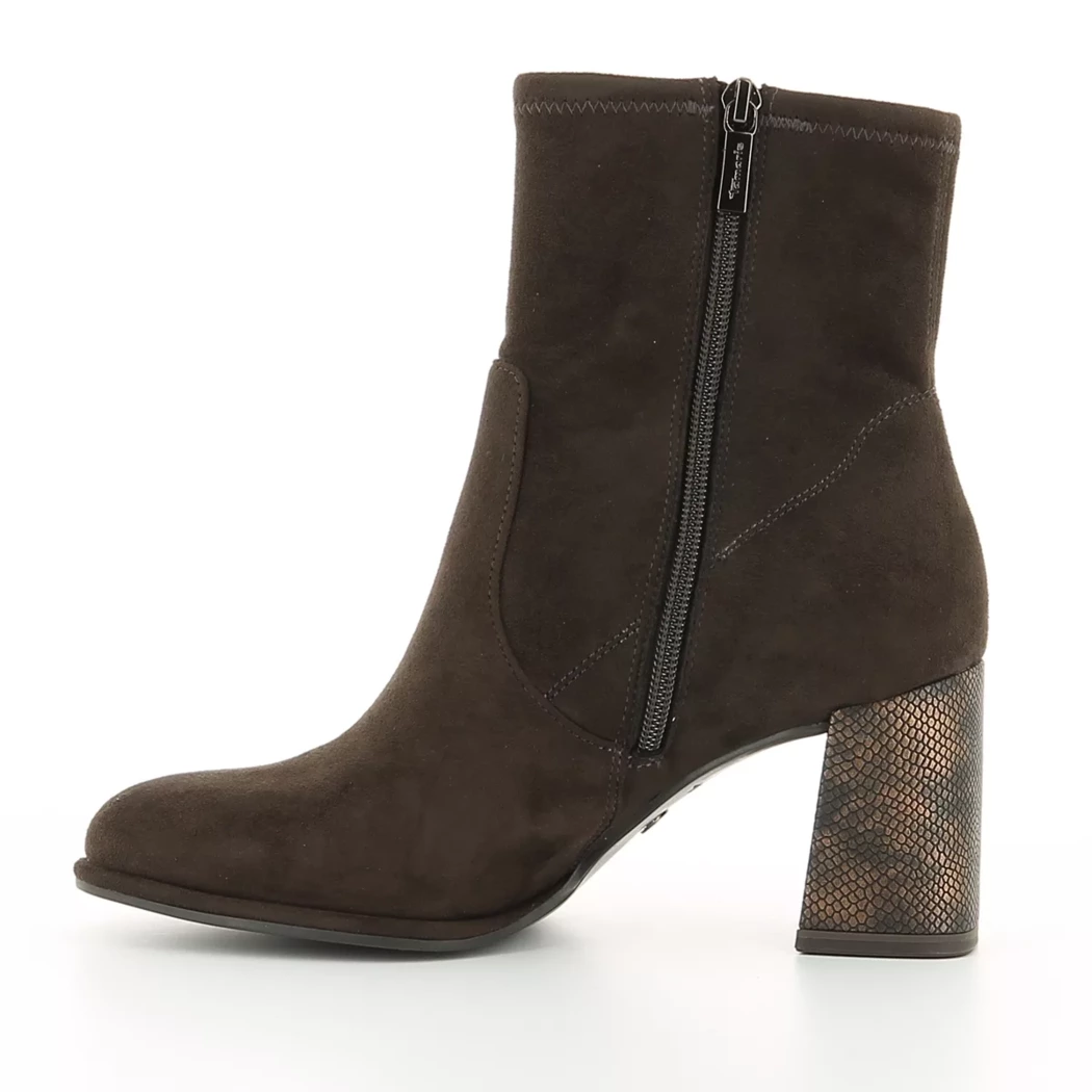 Image (4) de la chaussures Tamaris - Boots Marron en Cuir synthétique