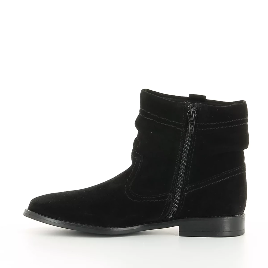 Image (4) de la chaussures Tamaris - Boots Noir en Cuir nubuck