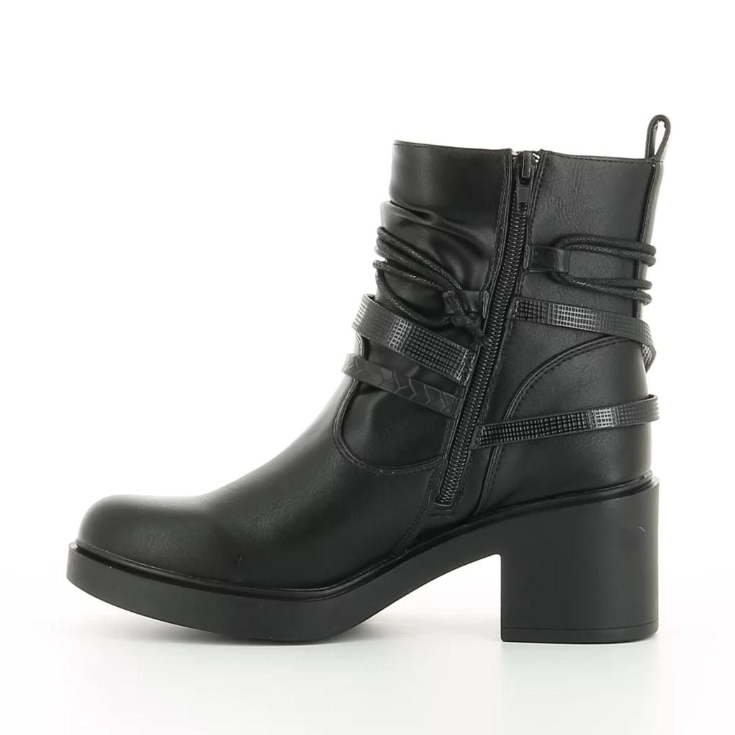 Image (4) de la chaussures Cimarron - Boots Noir en Cuir synthétique