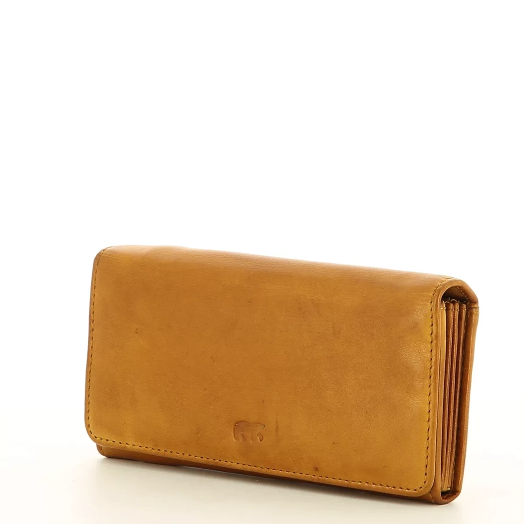Image (4) de la chaussures Beardesign - Portefeuilles et Pochettes Jaune en Cuir