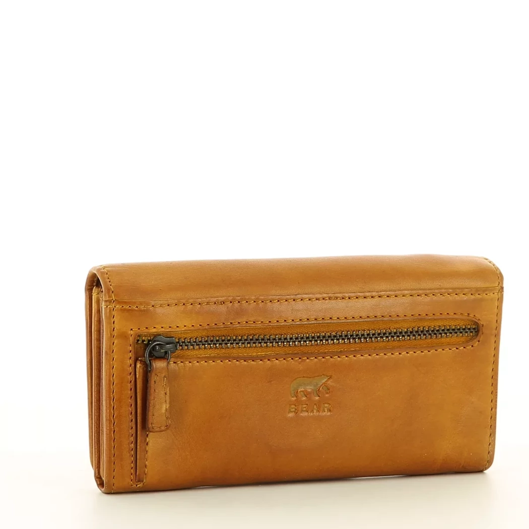 Image (5) de la chaussures Beardesign - Portefeuilles et Pochettes Jaune en Cuir