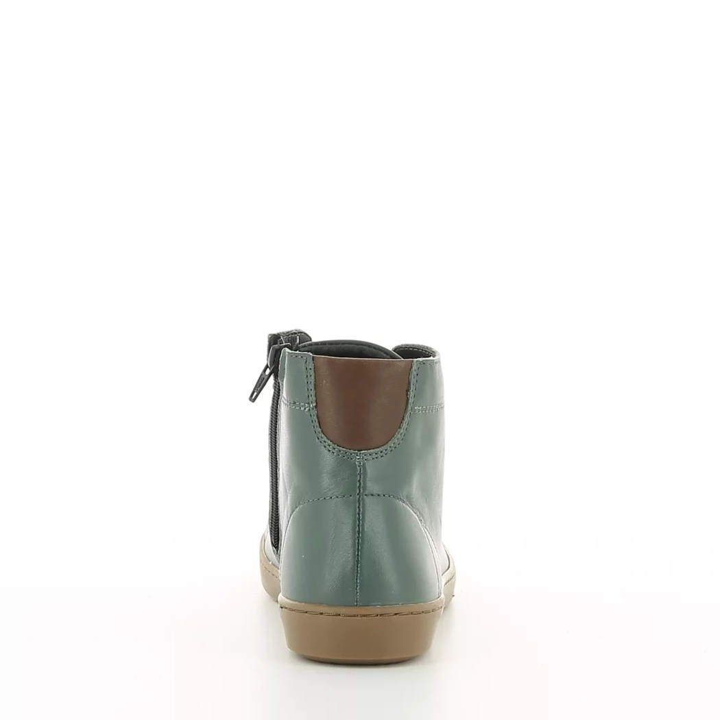 Image (3) de la chaussures Diabolo Studio - Bottines Vert en Cuir